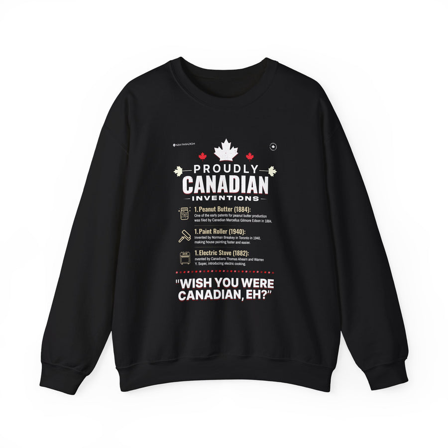 Unisex Sweatshirt -Proudly Canadian