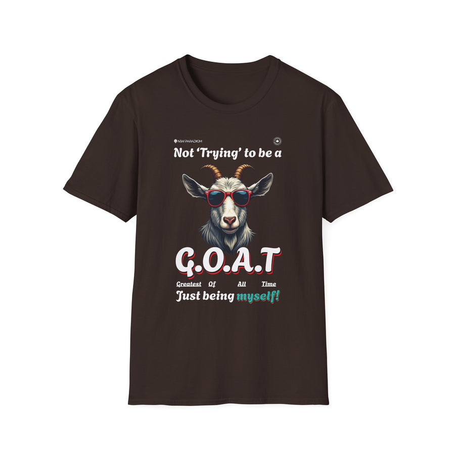 Funny Men T-Shirt - G O A T