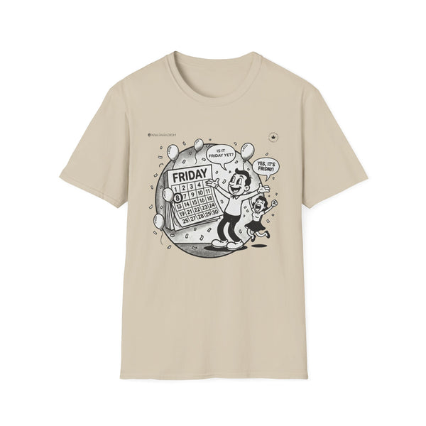 Funny Unisex T-Shirt- Friday Mood