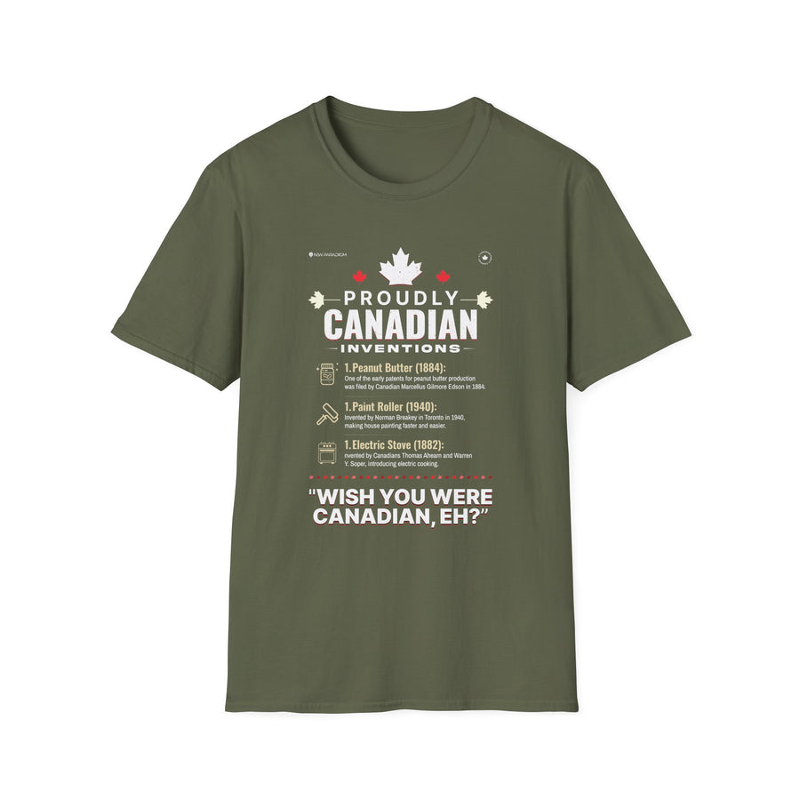 Unisex T-Shirt- Proudly Canadian