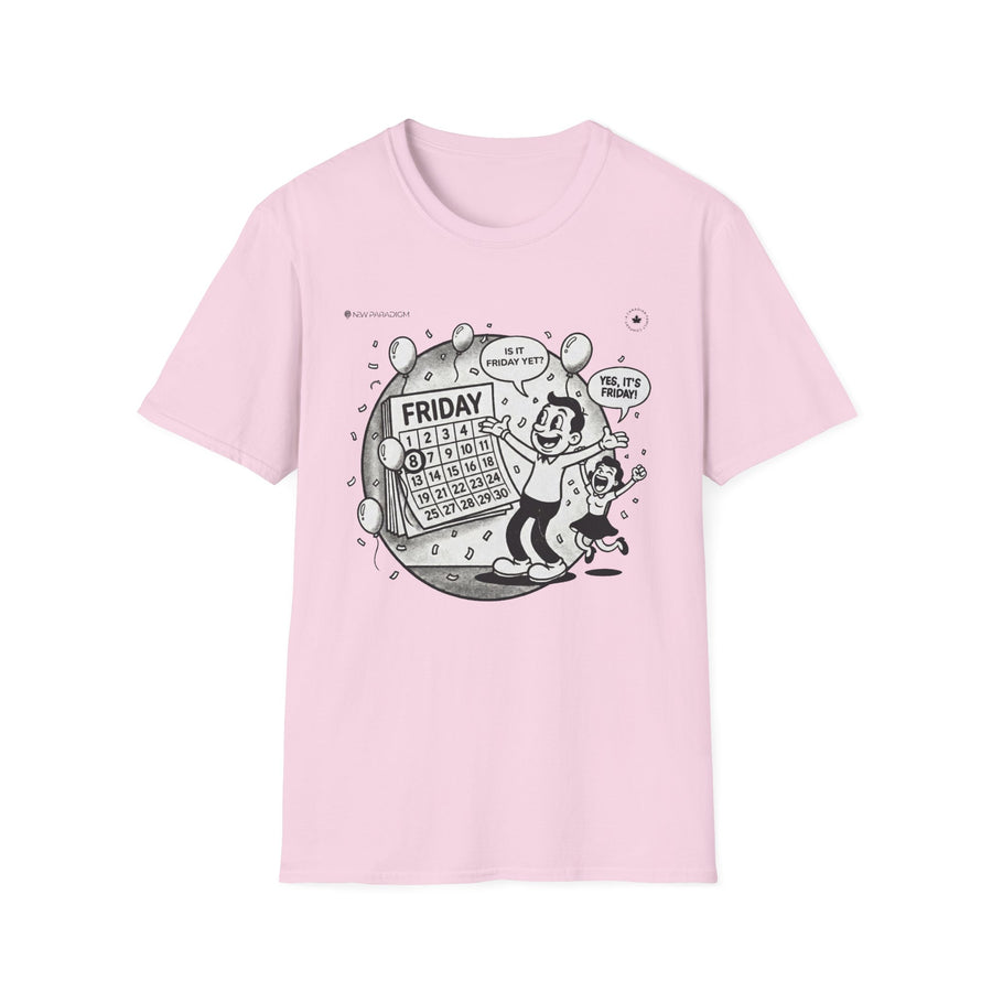 Funny Unisex T-Shirt- Friday Mood