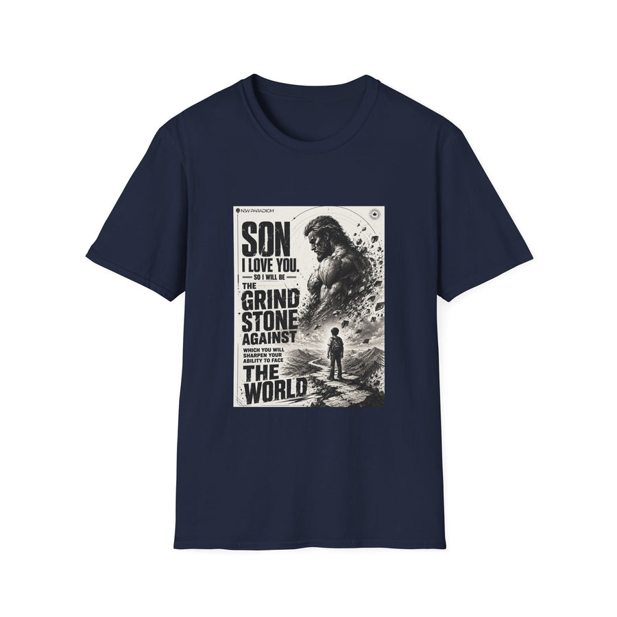 Men T-Shirt | Father and Son Motivational Quote