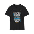 Motivational Unisex T-Shirt- Champion