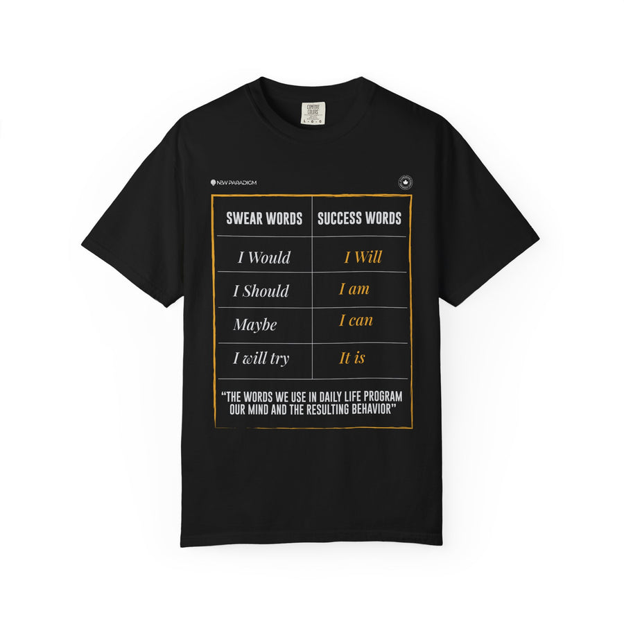 Unisex T-shirt- Motivational Words