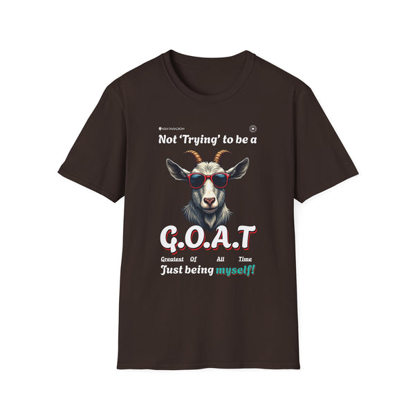 Funny Men T-Shirt - G O A T