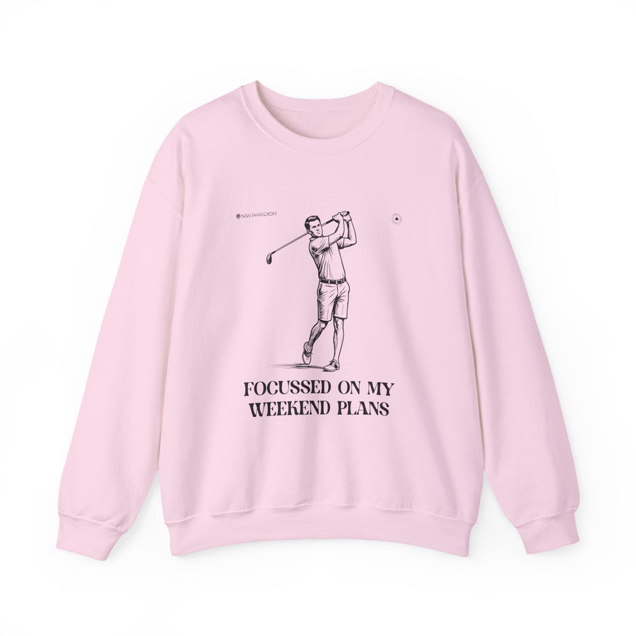 Men Sweatshirt- Weekend Plan