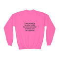 Kids Sweatshirt- Proud child