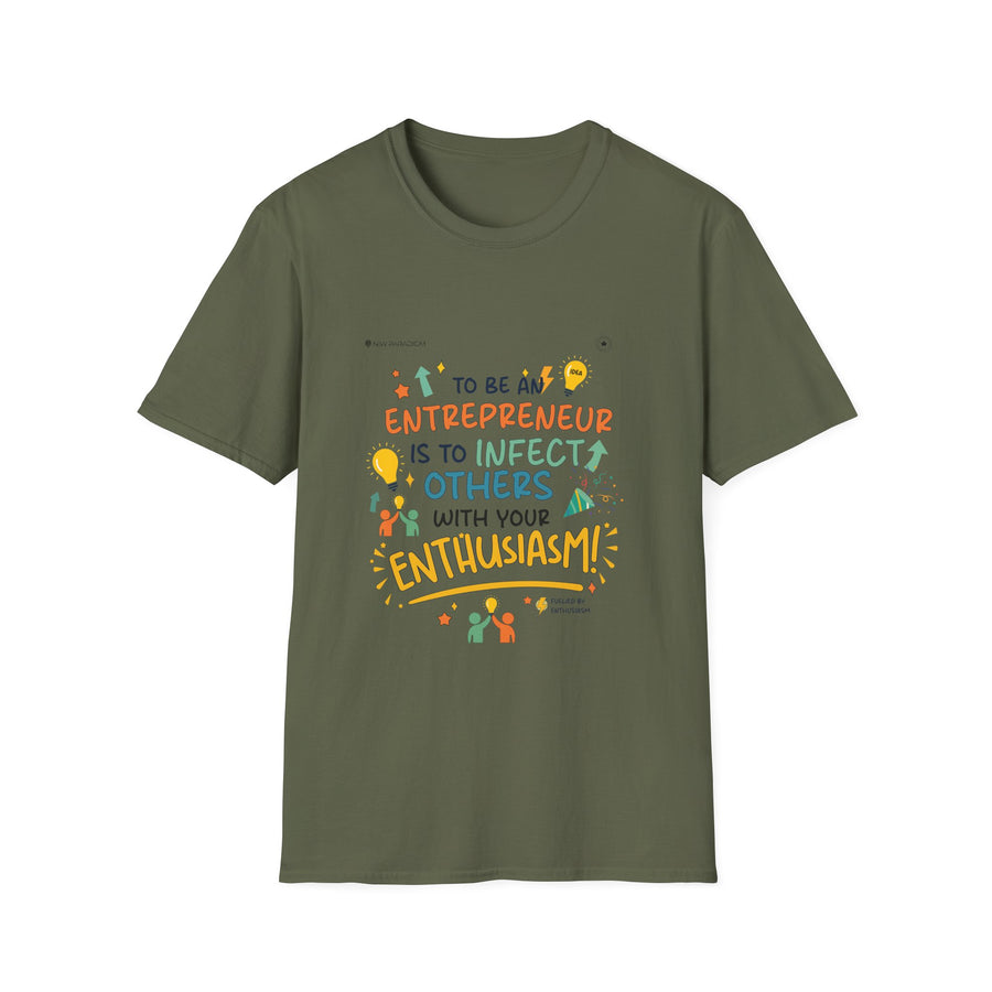 Motivational Unisex T-Shirt- Entrepreneur