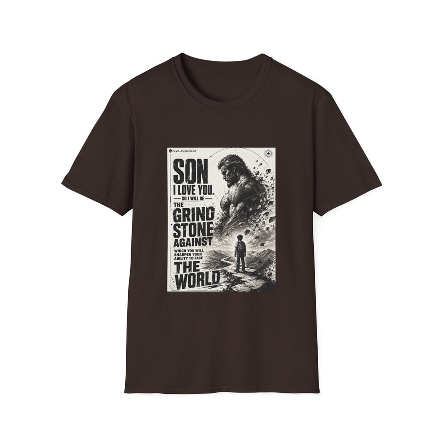 Men T-Shirt | Father and Son Motivational Quote