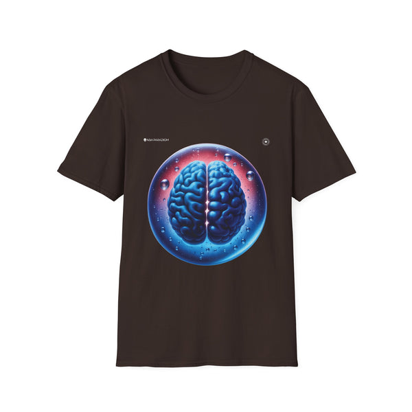 Unisex T-Shirt -Brain Illustration