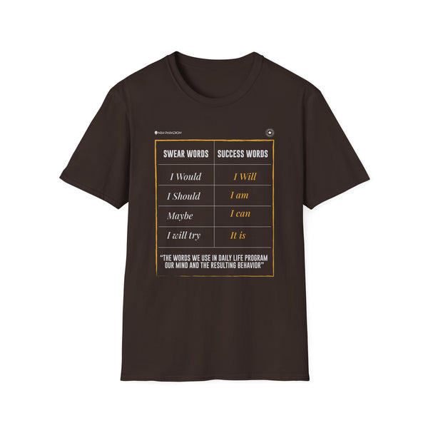 Motivational  Unisex T-Shirt - Motivational Words