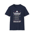 Unisex T-Shirt- Proudly Canadian