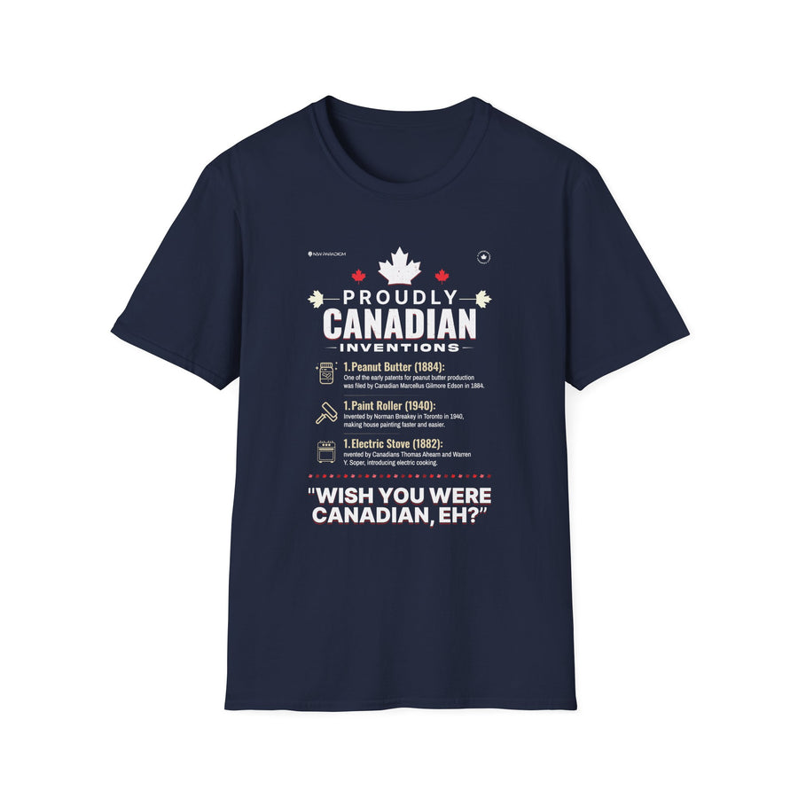 Unisex T-Shirt- Proudly Canadian