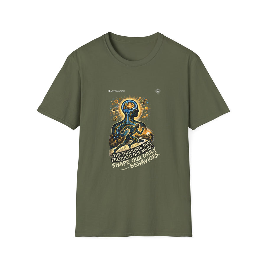Motivational Men T-Shirt- Thoughts