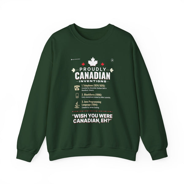 Unisex Sweatshirt -Canadian Inventions