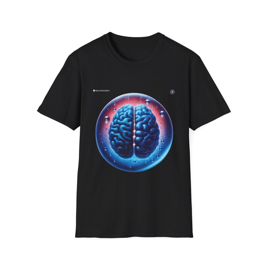 Unisex T-Shirt -Brain Illustration