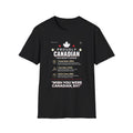 Unisex T-Shirt- Proudly Canadian