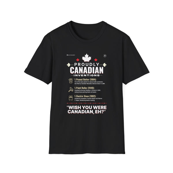 Unisex T-Shirt- Proudly Canadian