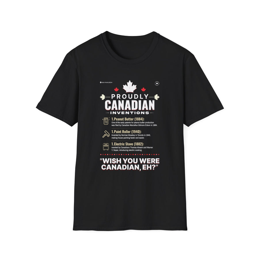 Unisex T-Shirt- Proudly Canadian