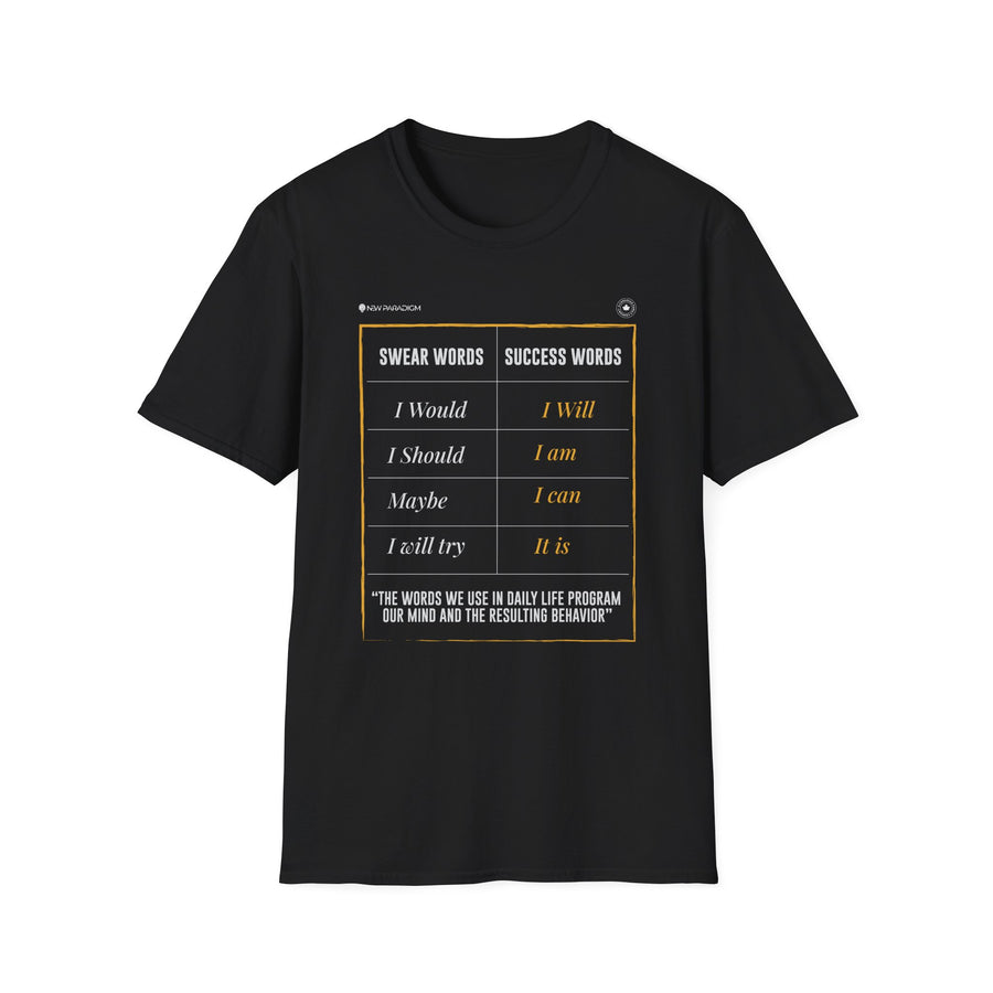 Motivational  Unisex T-Shirt - Motivational Words