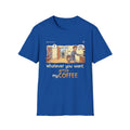 Funny Men T-Shirt- Coffee