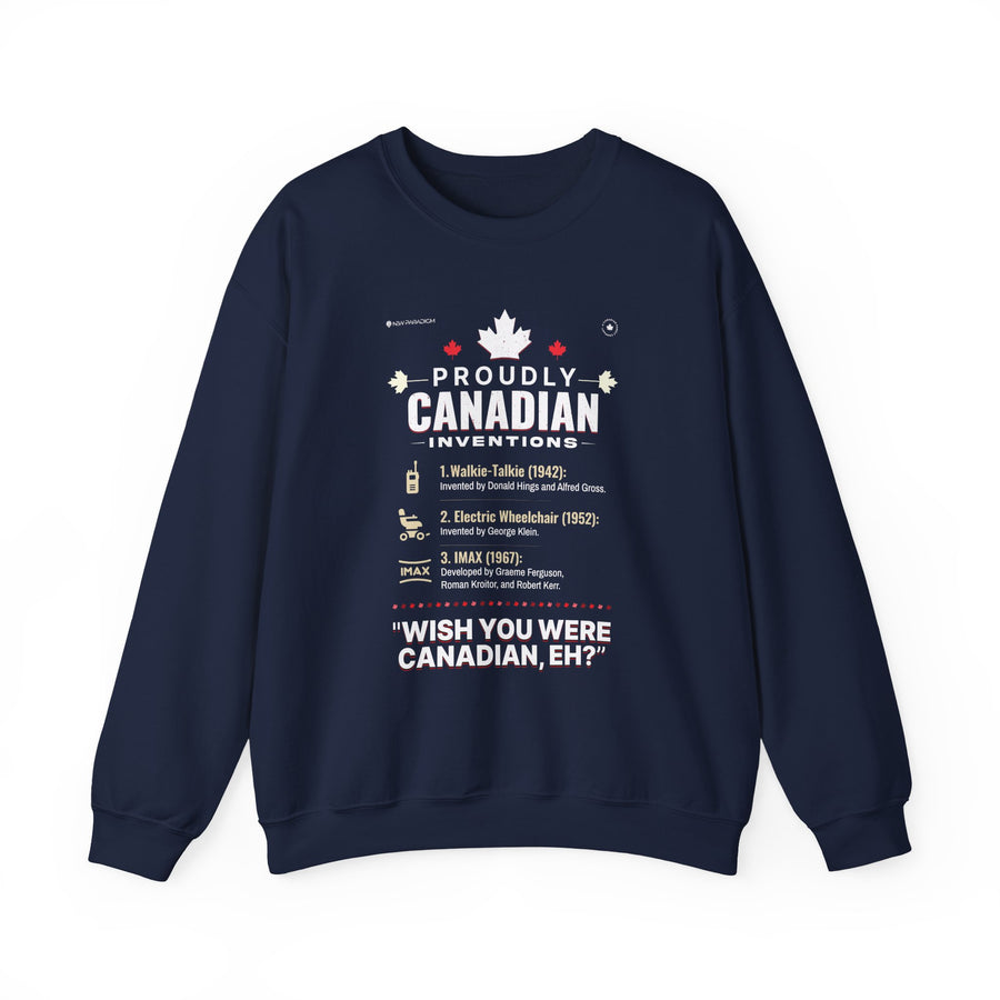 Unisex Sweatshirt - Canadian Invention