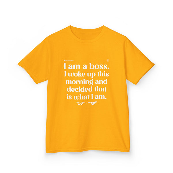 Kids T-Shirt -I am a Boss