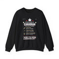 Unisex Sweatshirt -Proudly Canadian
