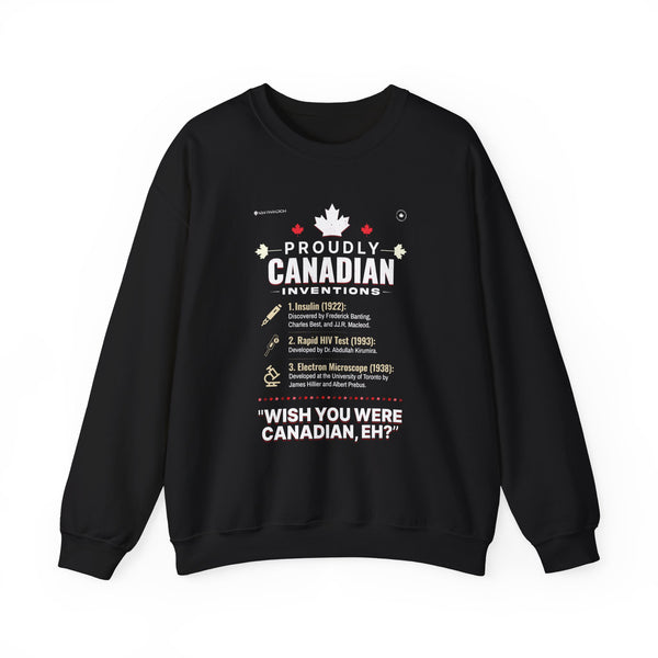 Unisex Sweatshirt -Proudly Canadian