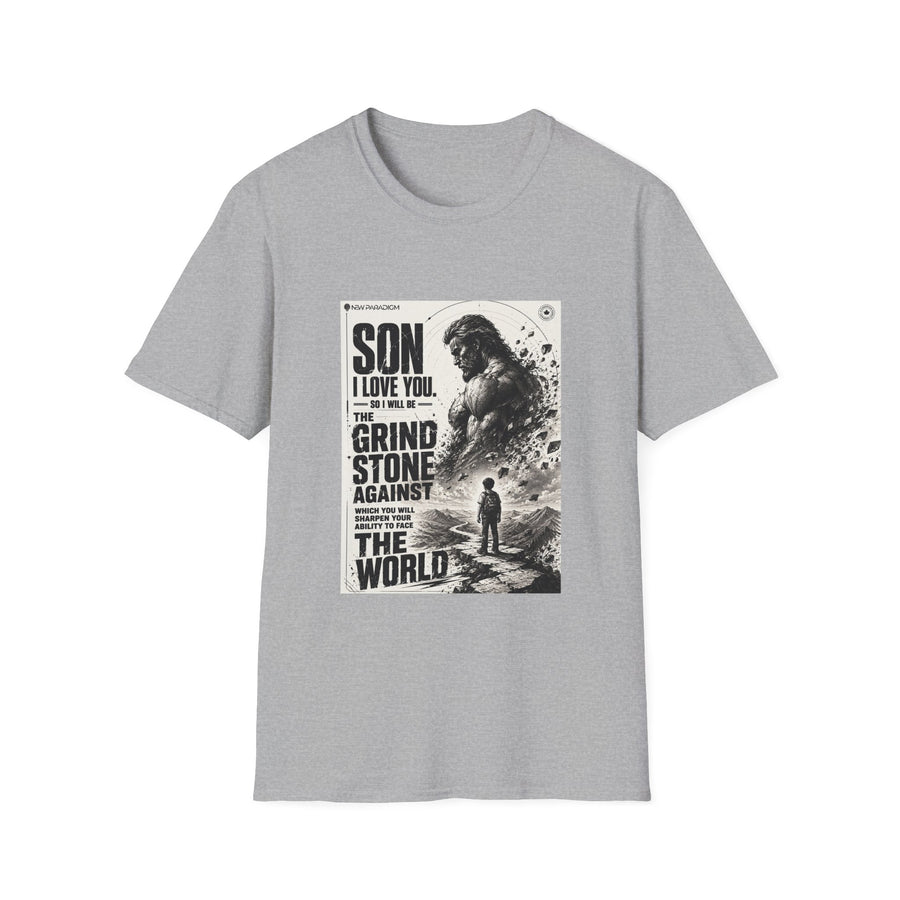 Men T-Shirt | Father and Son Motivational Quote