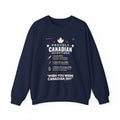 Unisex Sweatshirt -Proudly Canadian