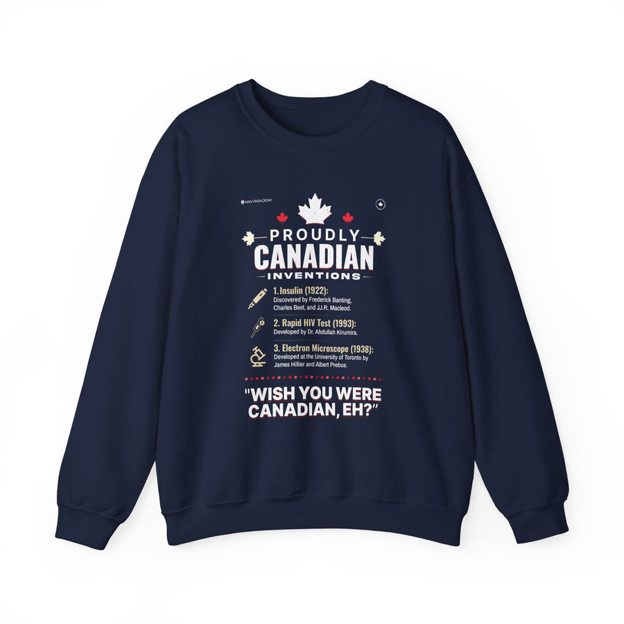 Unisex Sweatshirt -Proudly Canadian