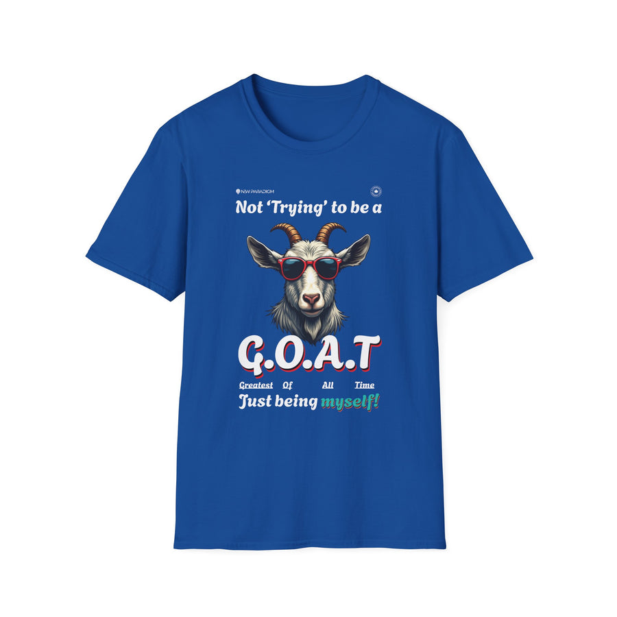 Funny Men T-Shirt - G O A T