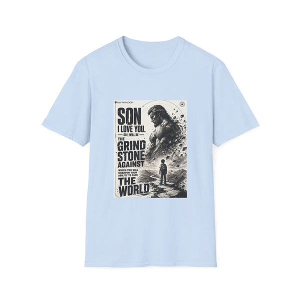Men T-Shirt | Father and Son Motivational Quote