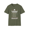 Unisex T-Shirt- Proudly Canadian