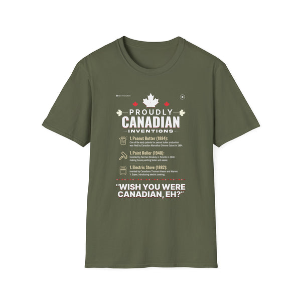 Unisex T-Shirt- Proudly Canadian