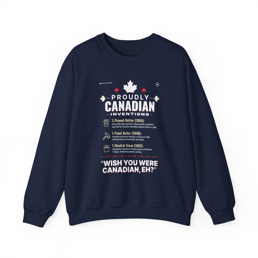 Unisex Sweatshirt -Proudly Canadian