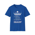 Proudly Canadian Unisex T-Shirt- Investions