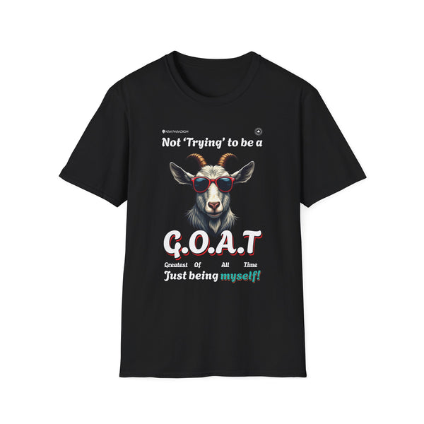 Funny Men T-Shirt - G O A T