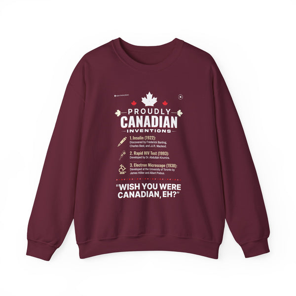 Unisex Sweatshirt -Proudly Canadian