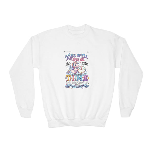 Kids Sweatshirt -T I M E