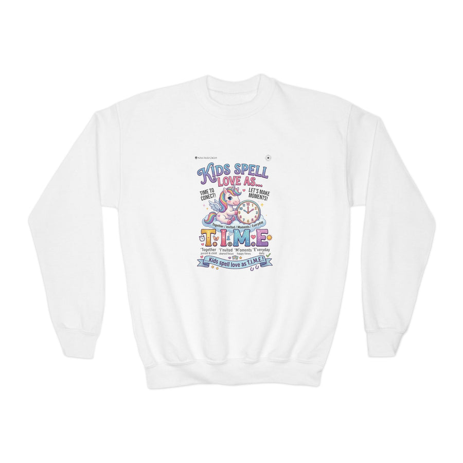Kids Sweatshirt -T I M E