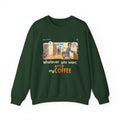 Funny Men Sweatshirt -Coffee