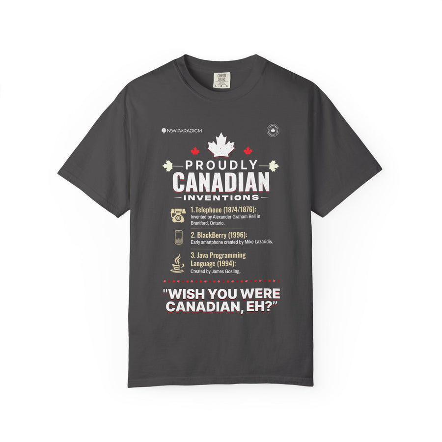 Proudly Canadian T-Shirt- Invetions
