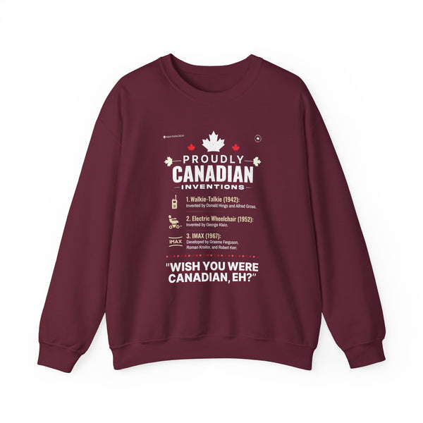Unisex Sweatshirt - Canadian Invention