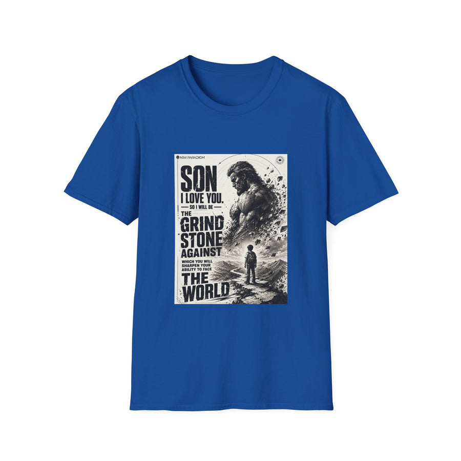 Men T-Shirt | Father and Son Motivational Quote