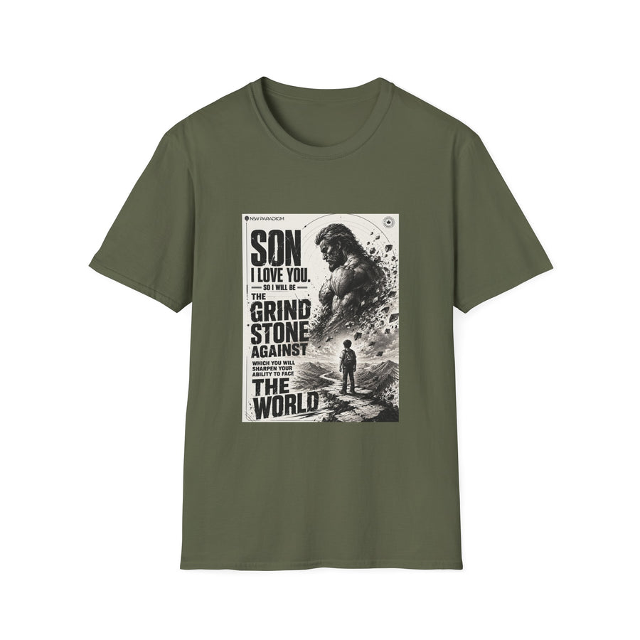 Men T-Shirt | Father and Son Motivational Quote