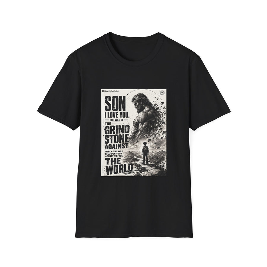 Men T-Shirt | Father and Son Motivational Quote