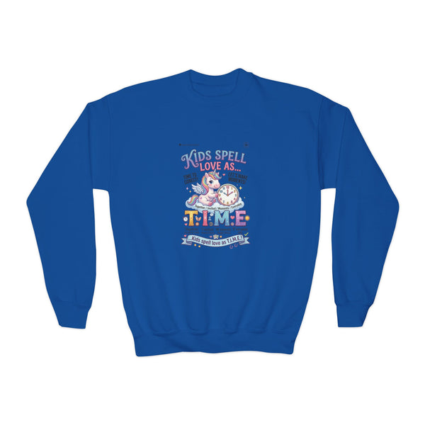 Kids Sweatshirt -T I M E