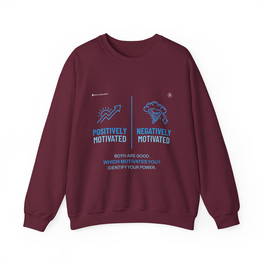 Unisex Sweatshirt- Positive Negative
